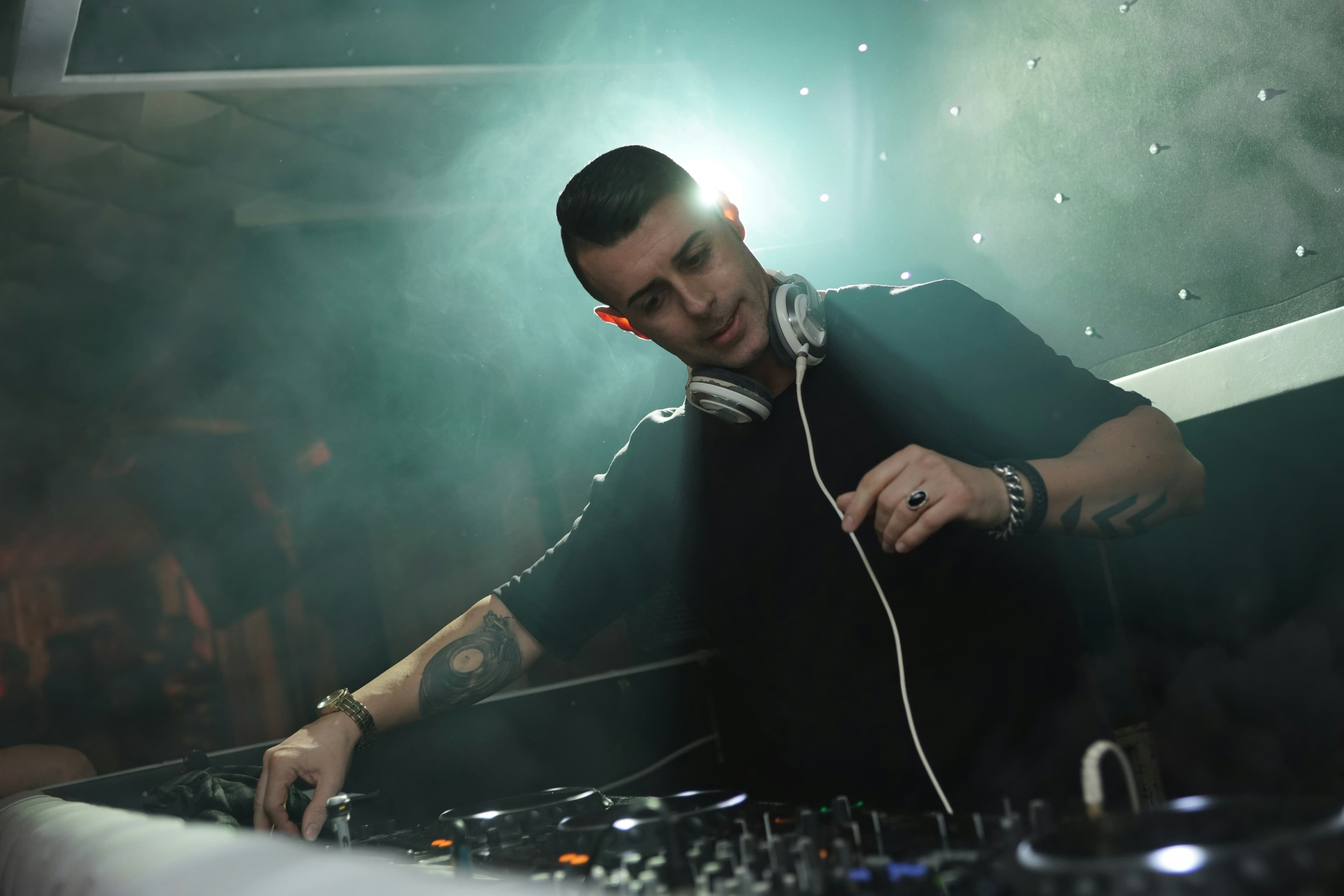 Portrait du DJ de la soirée